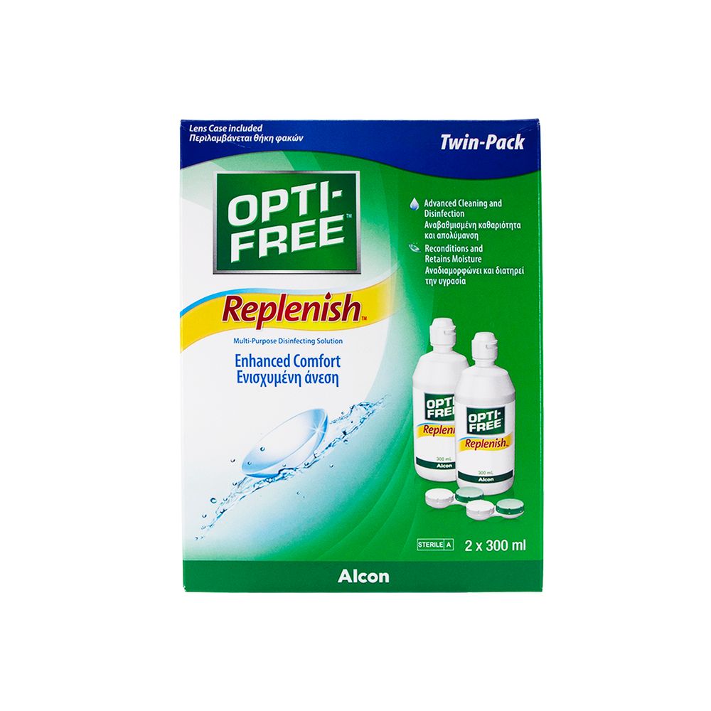 Optiduo Opti-Free RepleniSH Duo Pack | Lenstore