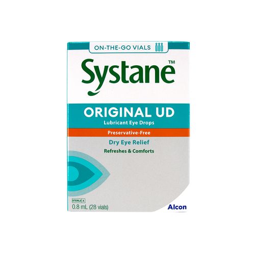 systane lubricating eye drops - vials