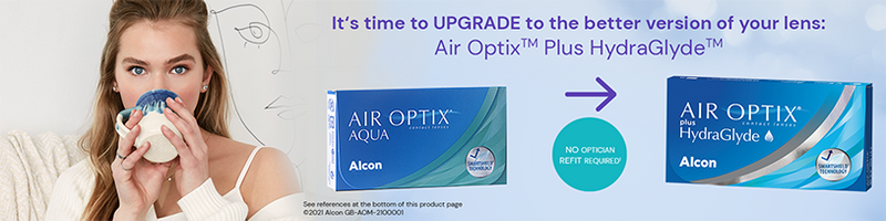 Upgrade naar Air Optix met Hydraglyde